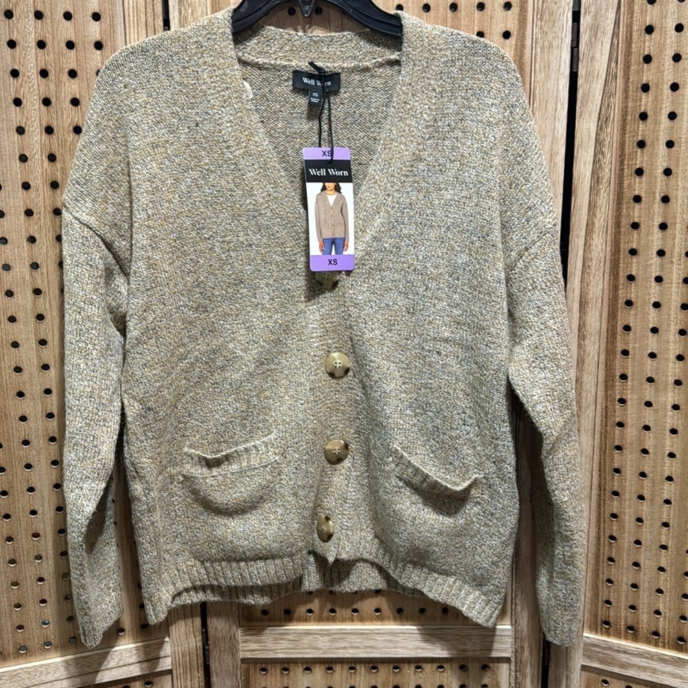 Well Worn Ladies' Boyfriend Cardigan